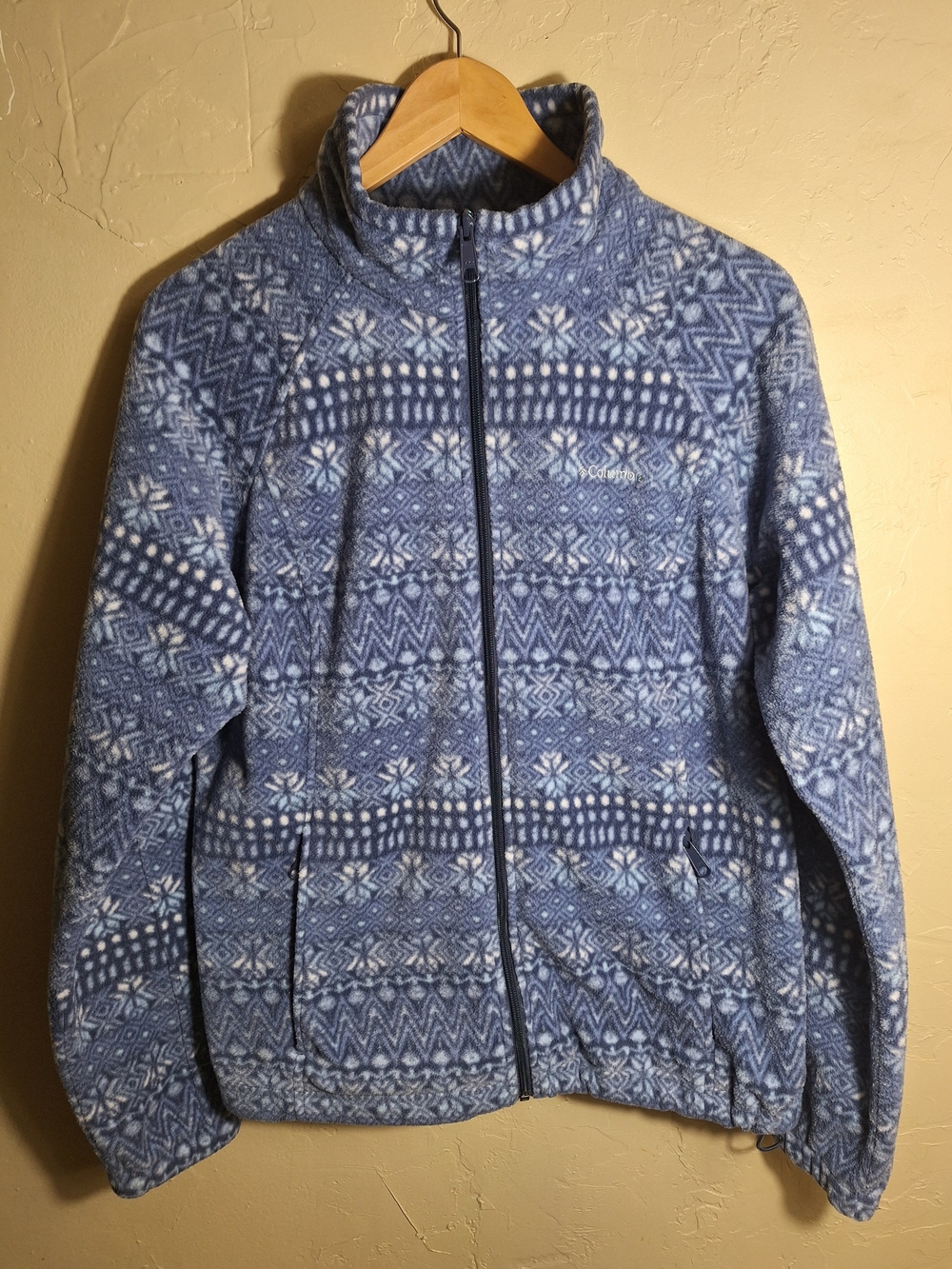 Columbia Women's Benton Springs Printed Full-Zip Fleece Jacket - XL